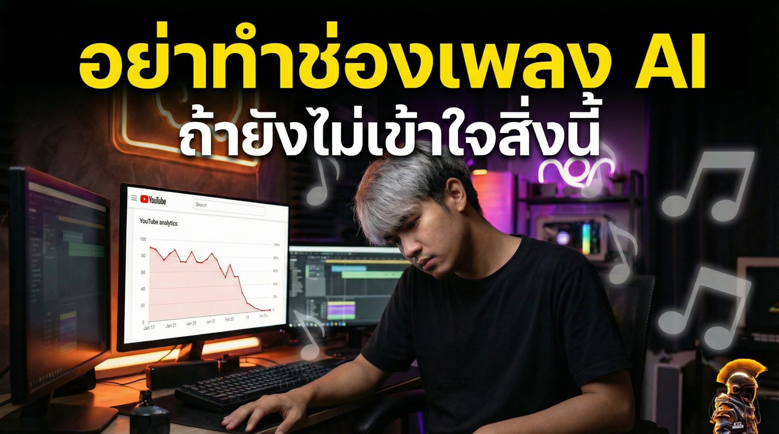 อย่าทำช่องเพลง AI ถ้ายังไม่เข้าใจสิ่งนี้ - เคล็ดลับสร้างช่องเพลง AI ให้ประสบความสำเร็จบน YouTube